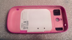 Palm Pixi Plus Touchstone Back Battery Cover Door inside